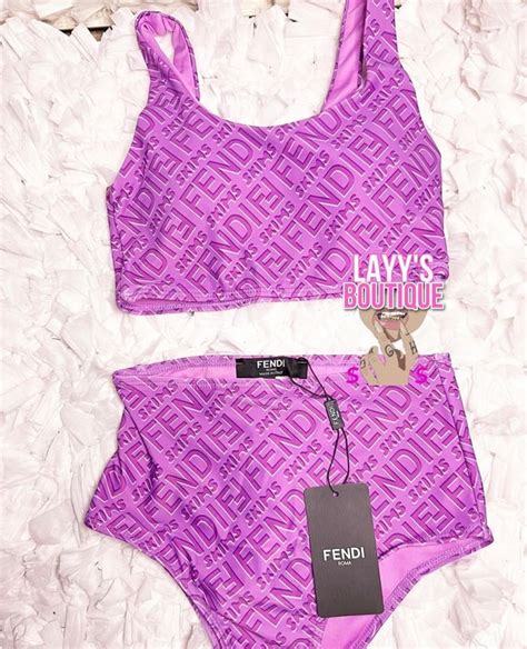 fendi pink swimsuit|fendi skims bathing suit.